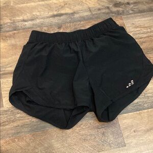 Athletic Works Women's Black Sports Shorts